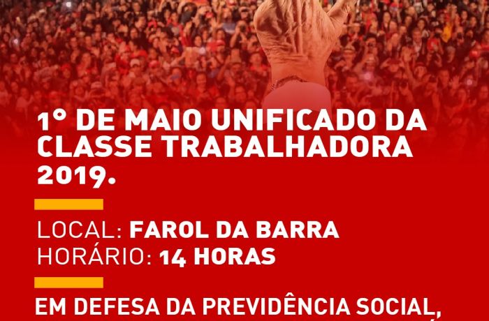 1º de Maio será com resistência